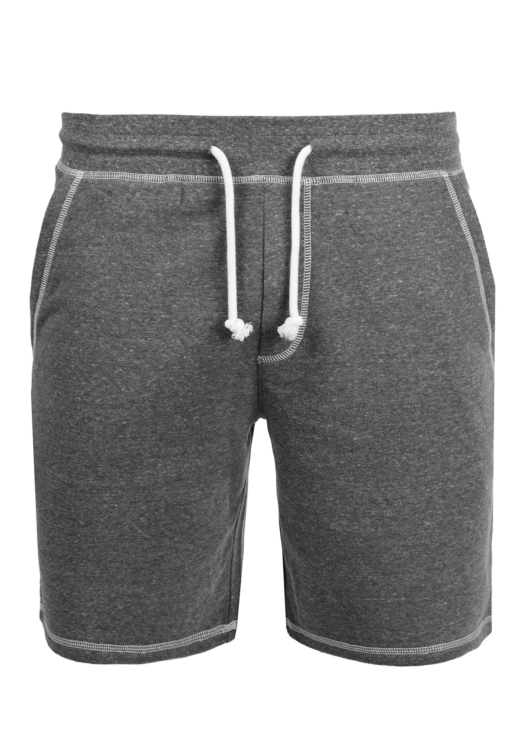 !Solid SDToljan Herren Sweatshorts Kurze Hose Jogginghose mit Melierung und Kordel Regular Fit