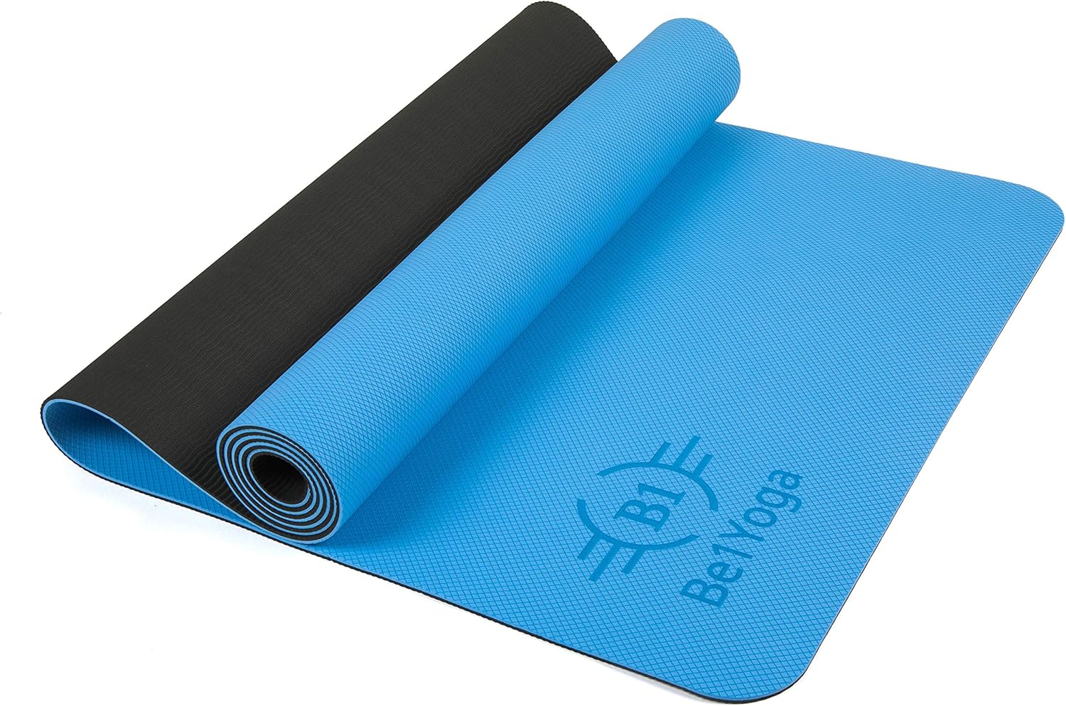 Be1Yoga 6mm Thick Non Slip Yoga Mat for Working Out 72 x 24 Inches