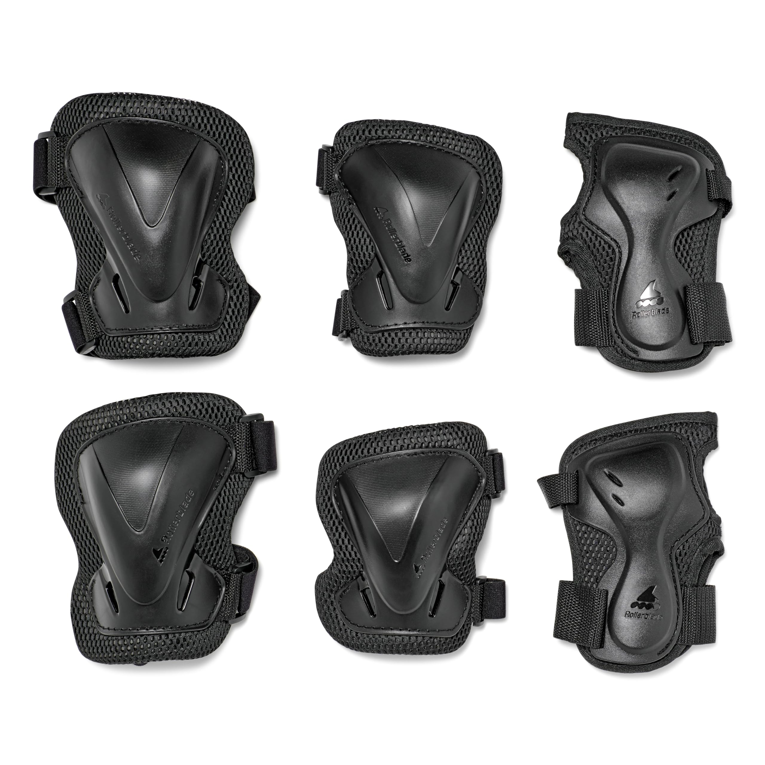 Rollerblade Uniseks – EVO PRO Gear 3 Pack ochraniacze dla dorosłych, OneColor, M