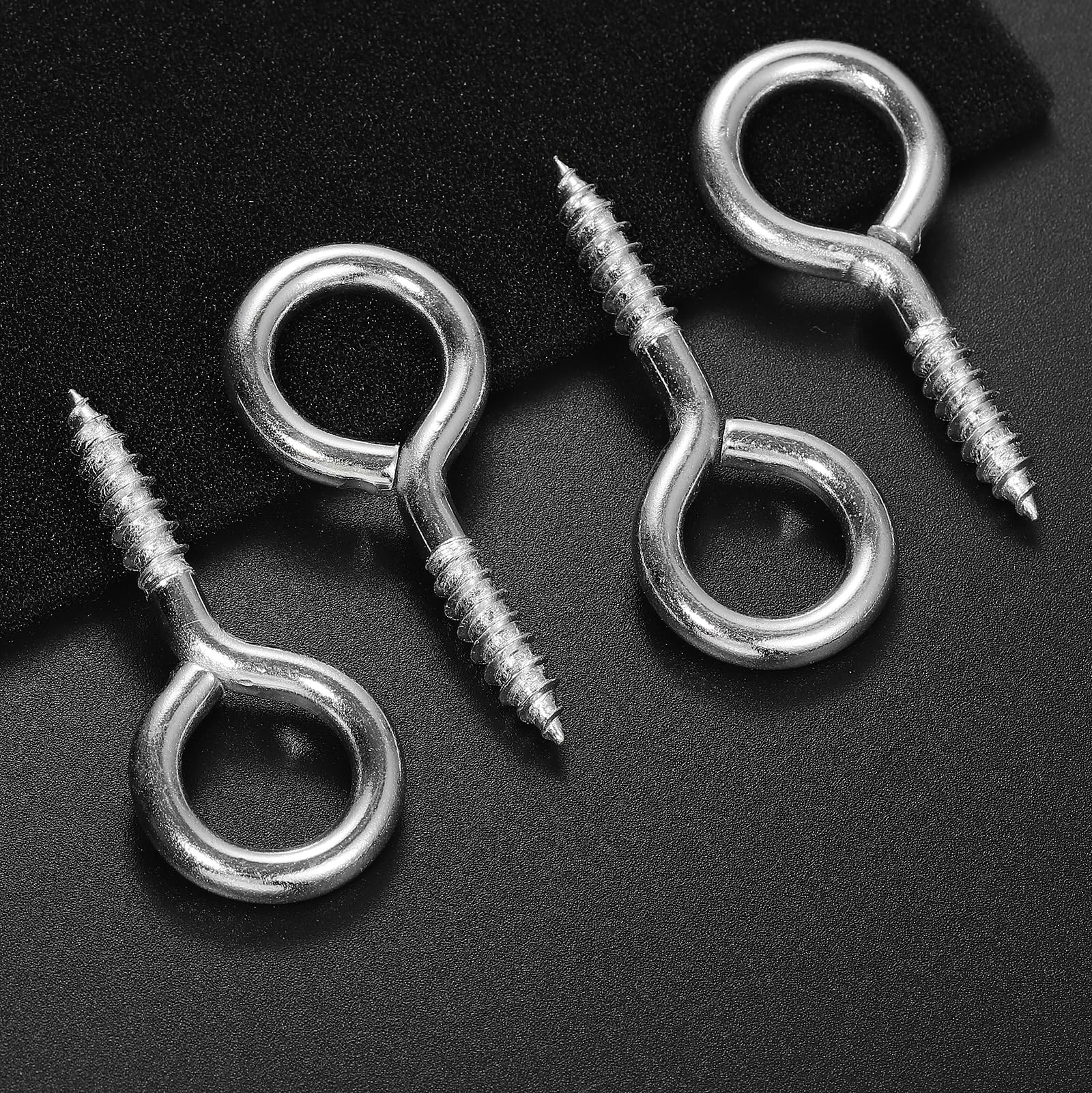 Heavy Duty Screw Eyes - 10 Pack -4