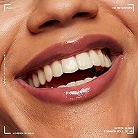 Vista 8 de NYX MAQUILLAJE PROFESIONAL Brillo de mantequilla azúcar moreno brillo de labios no pegajoso - Cinnamon Roll (Gris Marrón)