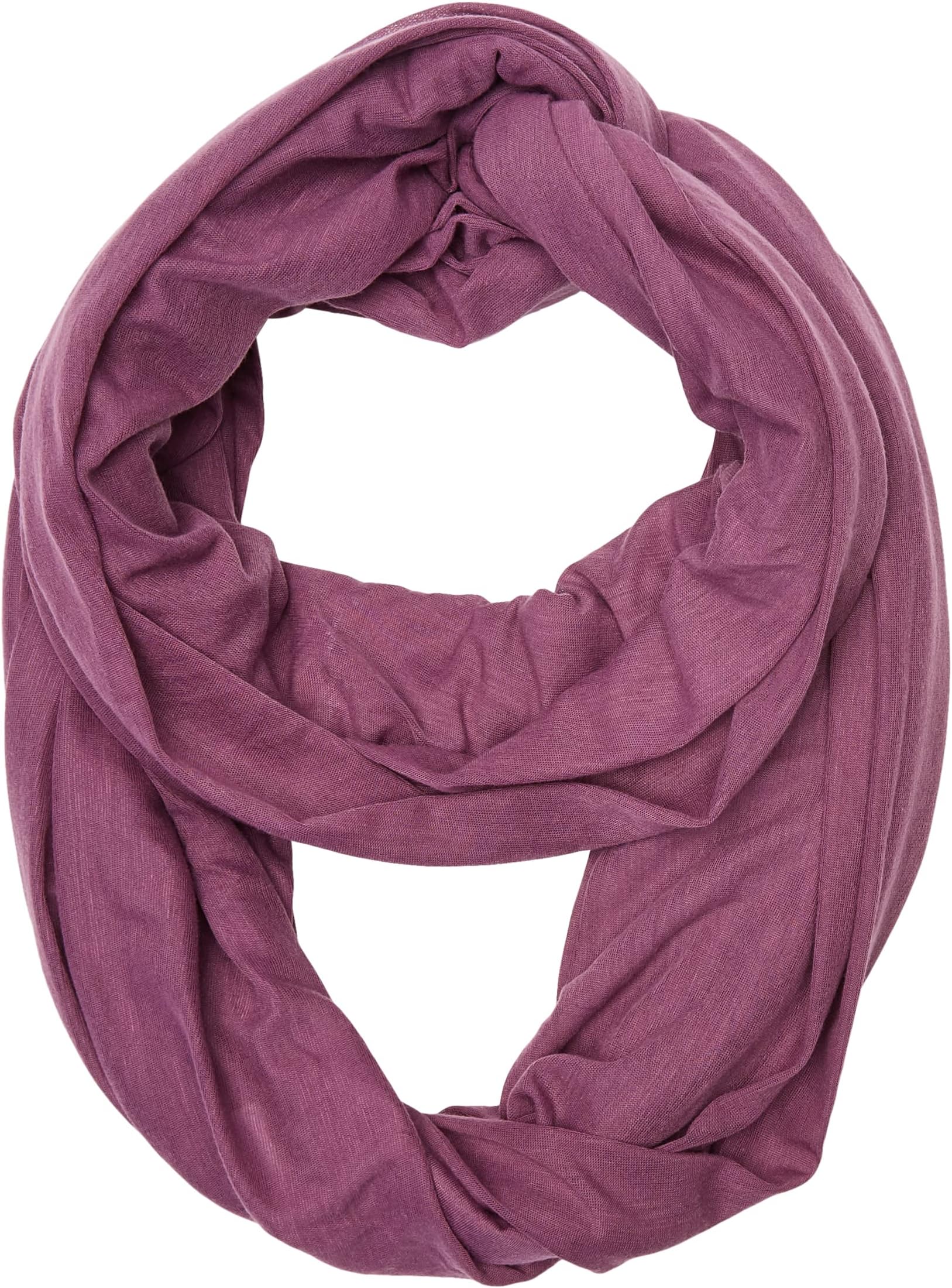 Women's Classic Solid Soft Lightweight Everyday Infinity Scarf