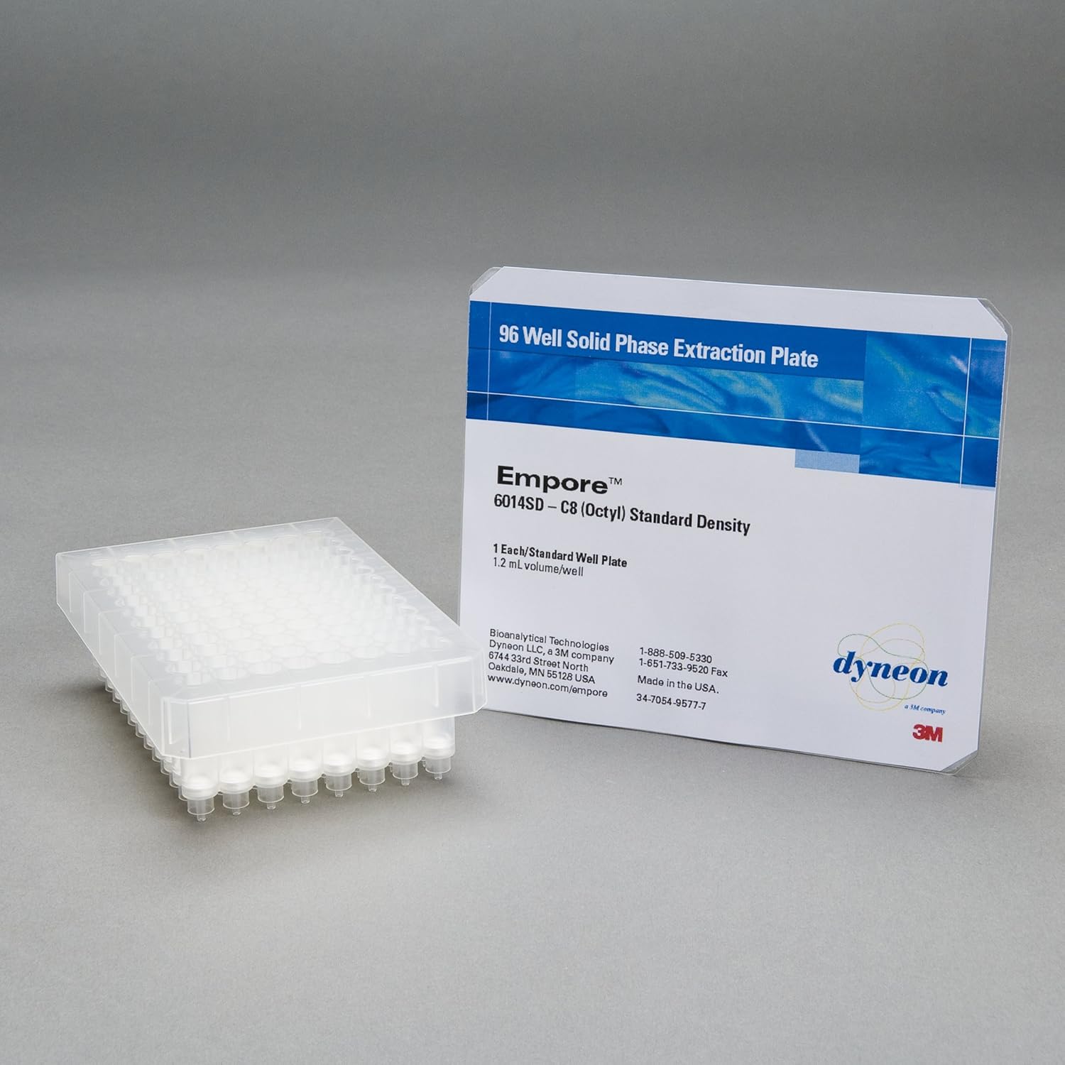 Empore C8 96 Well Extraction Disk Plate, Model 6014, 1.2 mL Well Volume (Case of 12)