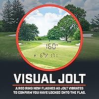 Vista 4 de Bushnell Golf Tour V6 Shift Laser Rangefinder with Slope Compensation, 1300-Yard Range, Flag Lock Vibration, Magnetic Cart Mount, 6X Magnification