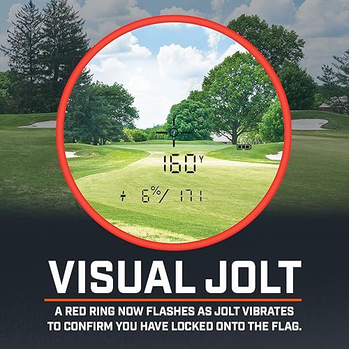 Miniatura 4 de Bushnell Golf Tour V6 Shift Laser Rangefinder with Slope Compensation, 1300-Yard Range, Flag Lock Vibration, Magnetic Cart Mount, 6X Magnification