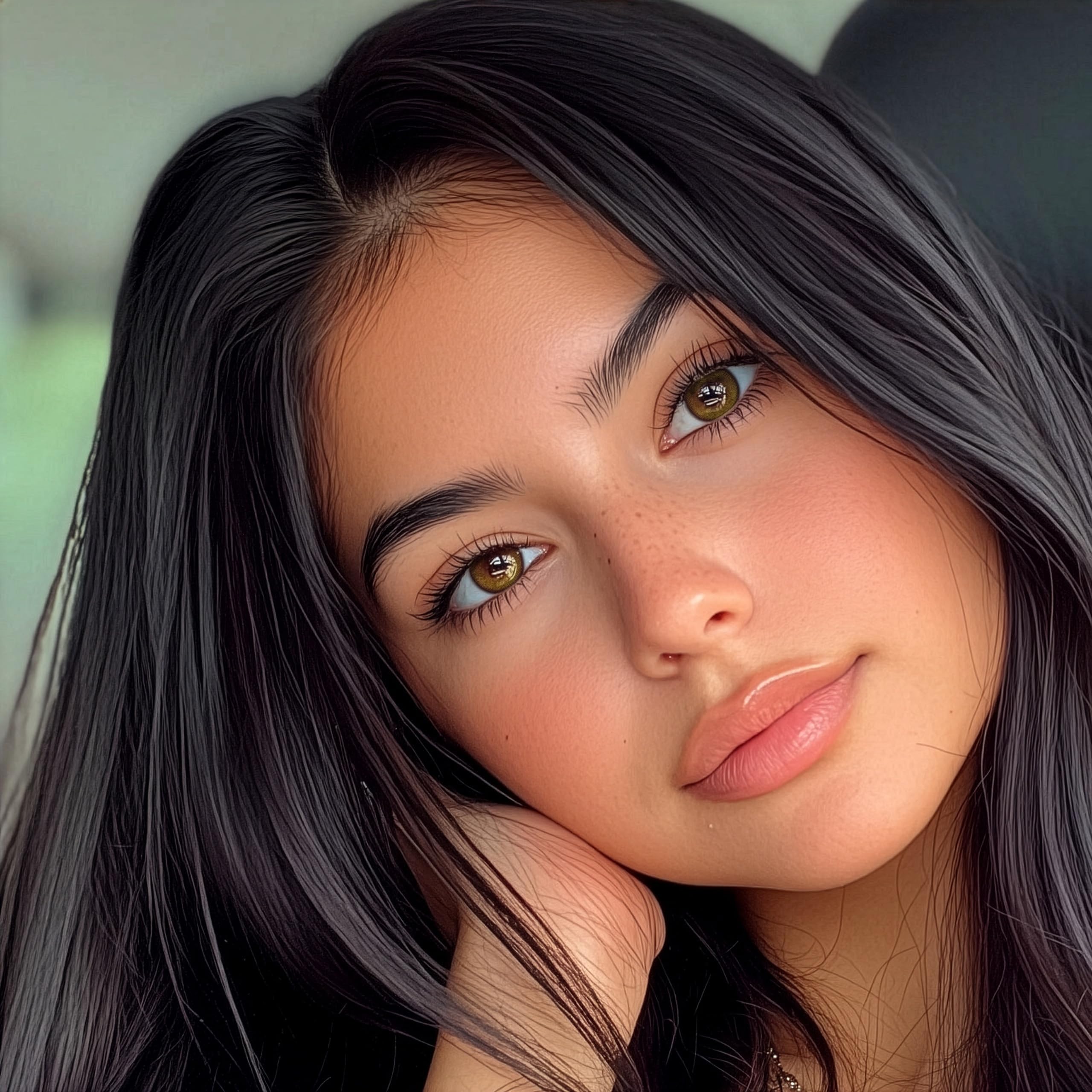 Lentilles Couleur Vert Noisette - 3 Mois, 1 Paire, Naturelle, Sans Correction – Golden Olive