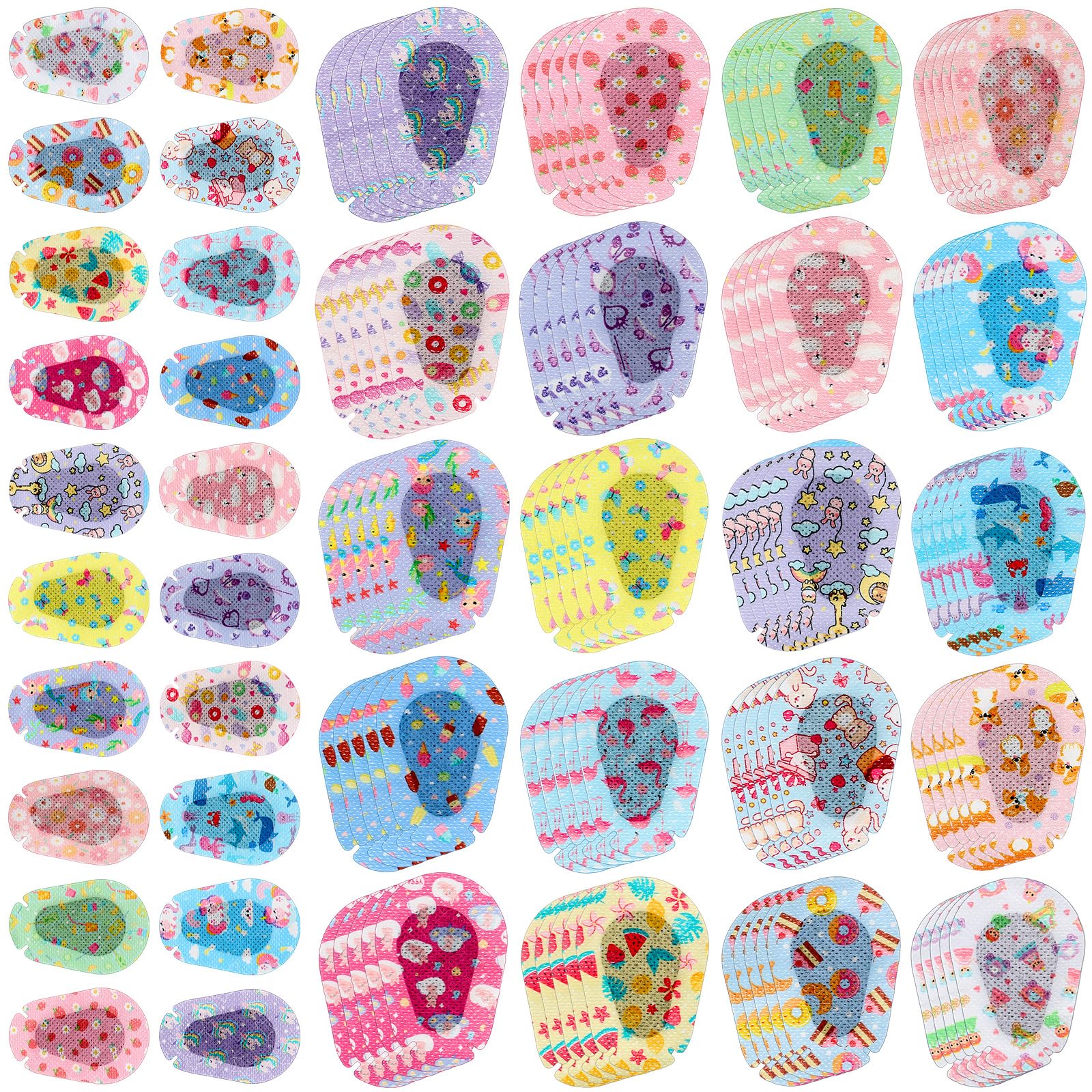 Copkim 100 Count Patterned