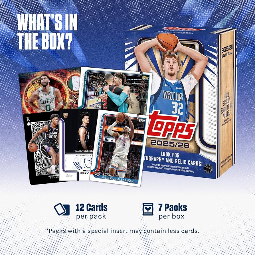 Amazon.co.jp: NBA 2025-26 Topps Basketball Value Box : スポーツ Amazon.co.jp: NBA 2025-26 Topps Basketball Value Box : スポーツ