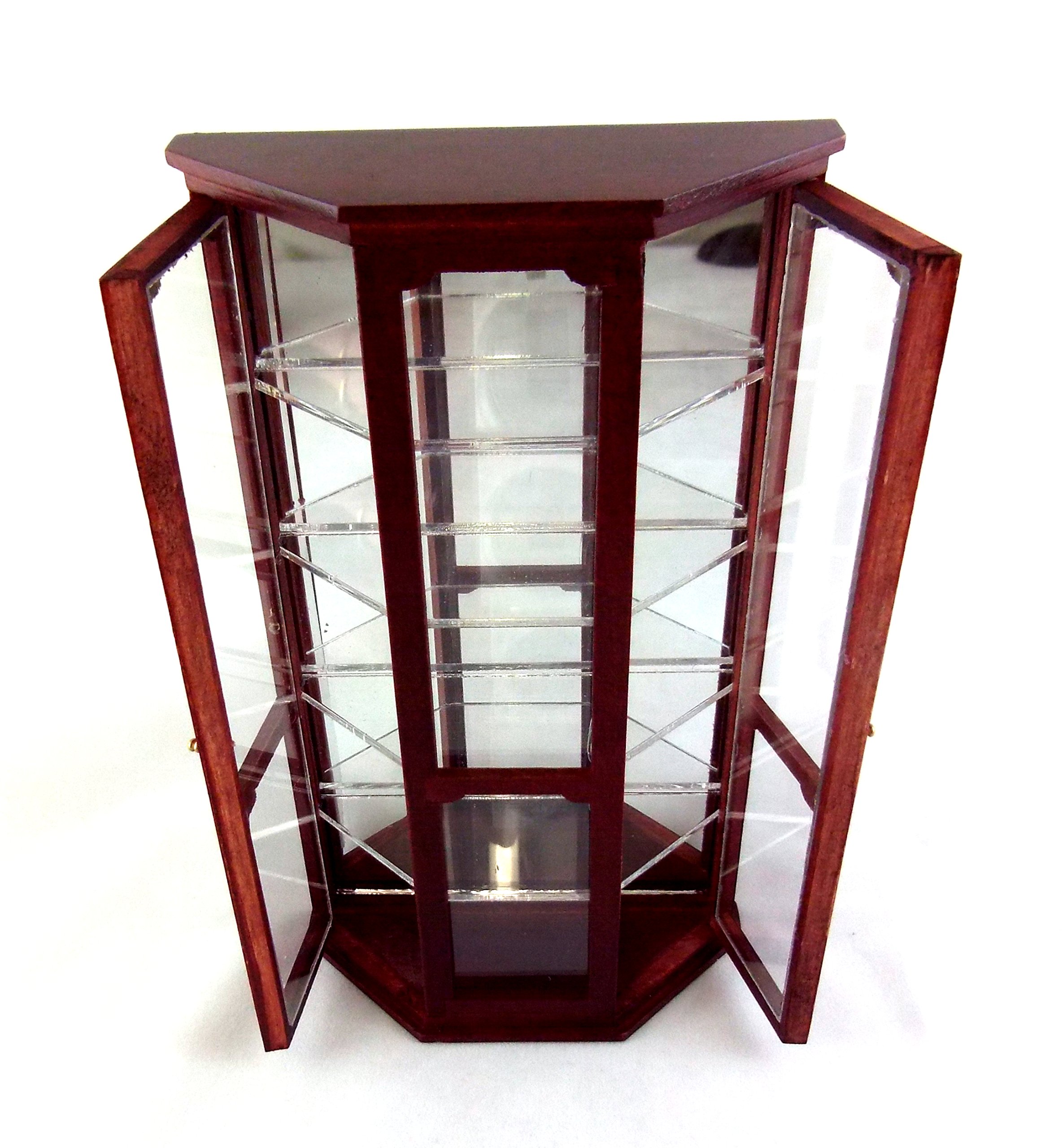 MAISON DE POUPÉES Acajou Secrétaire Bureau Miniature Bureau Étude Meubles EUR 25,22 - FR