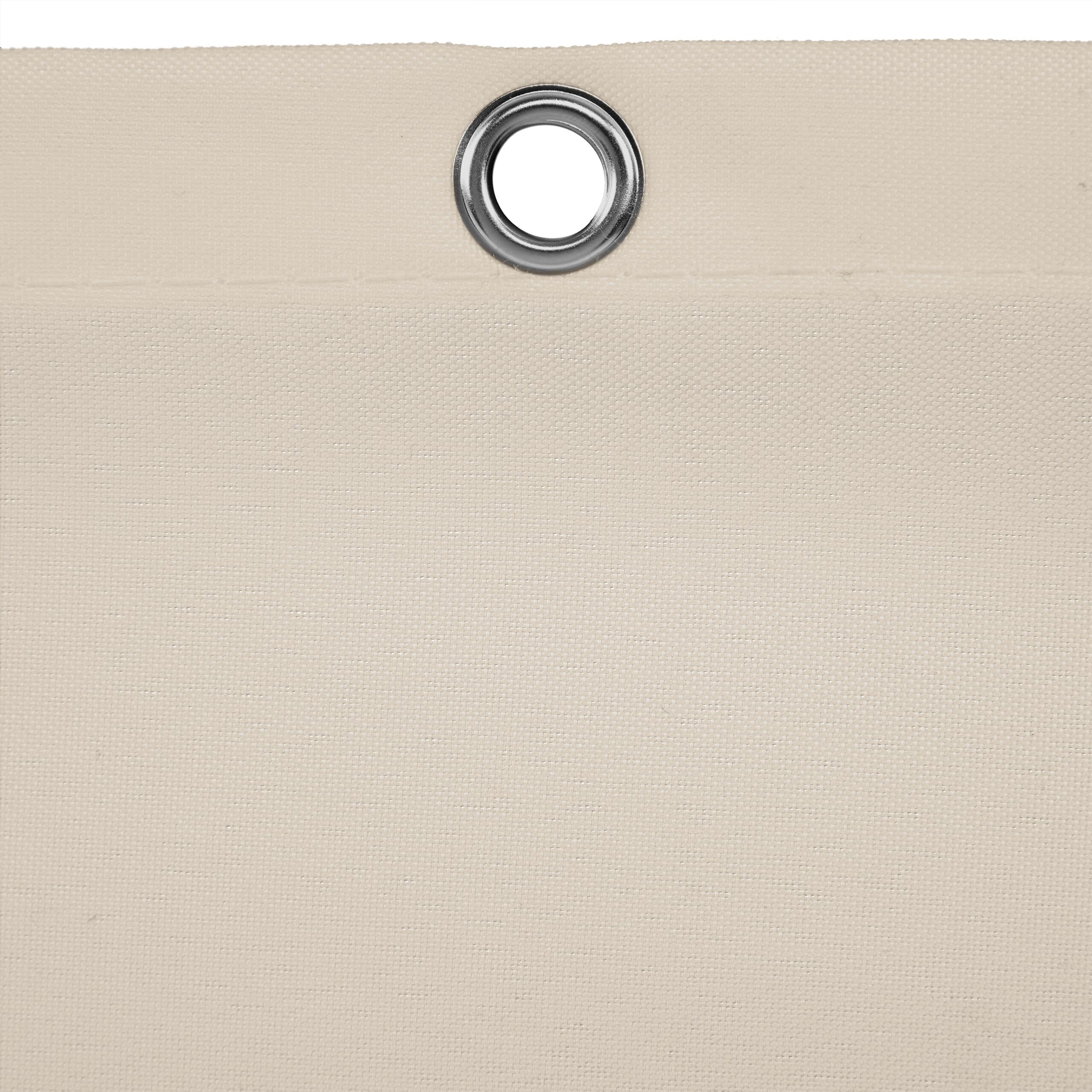 relaxdays Tenda a Vela Quadrata, Impermeabile, Anti UV, Corde di Supporto, da Terrazza e Giardino, LxP: 5x5 m, Beige, 5 x 5 m