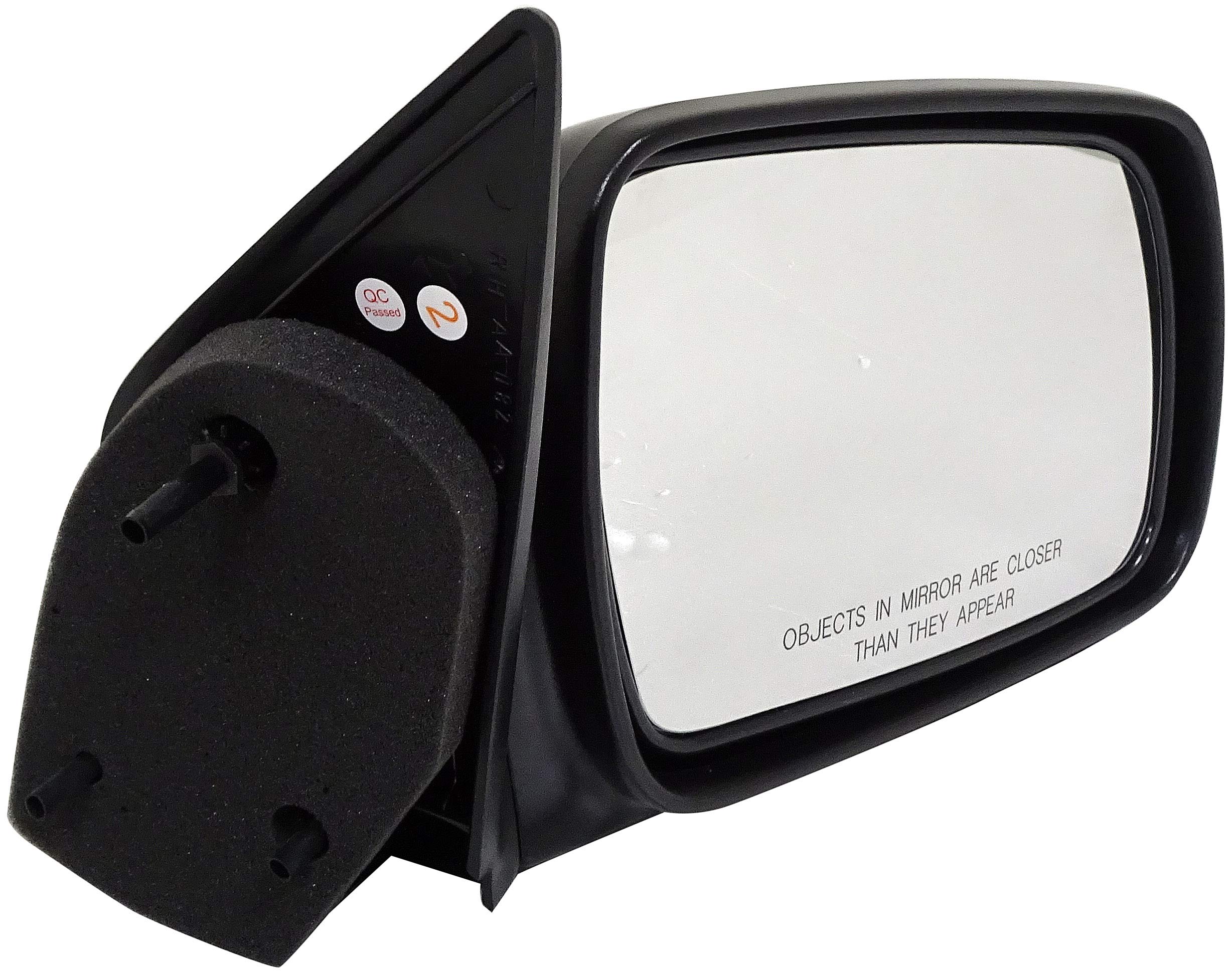 Dorman 955-955 Passenger Side Manual Door Mirror - Folding Compatible With Jeep Models