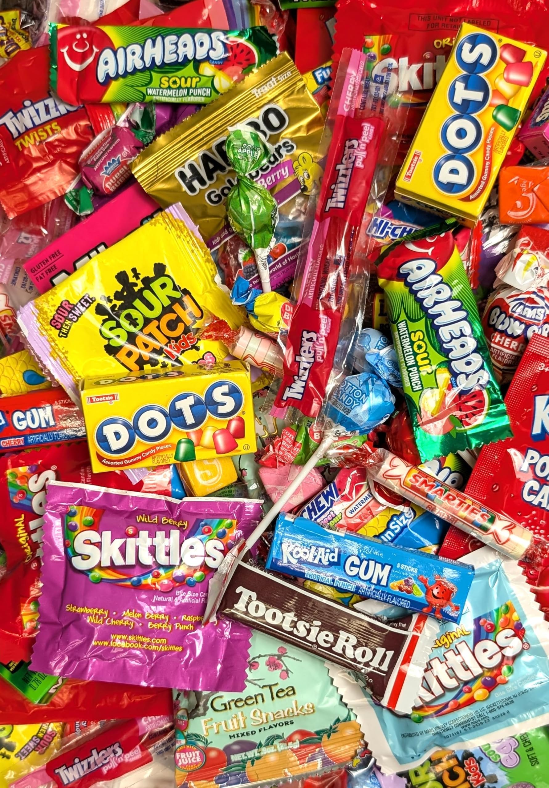 Pinata Candy Mix- Assorted Candy Variety Pack - 2 lb - Individually Wrapped - Piñata Mix - Sour Candies, Bubble Gum, Fruity Sweets, Chewy Sweets- Large Bulk Candies For Party Bags