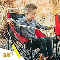 Vista 2 de MalloMe Smores Sticks para hoguera – Kit giratorio de 34 pulgadas para asar malvaviscos al aire libre – Accesorios para fogata – Pinchos Smore
