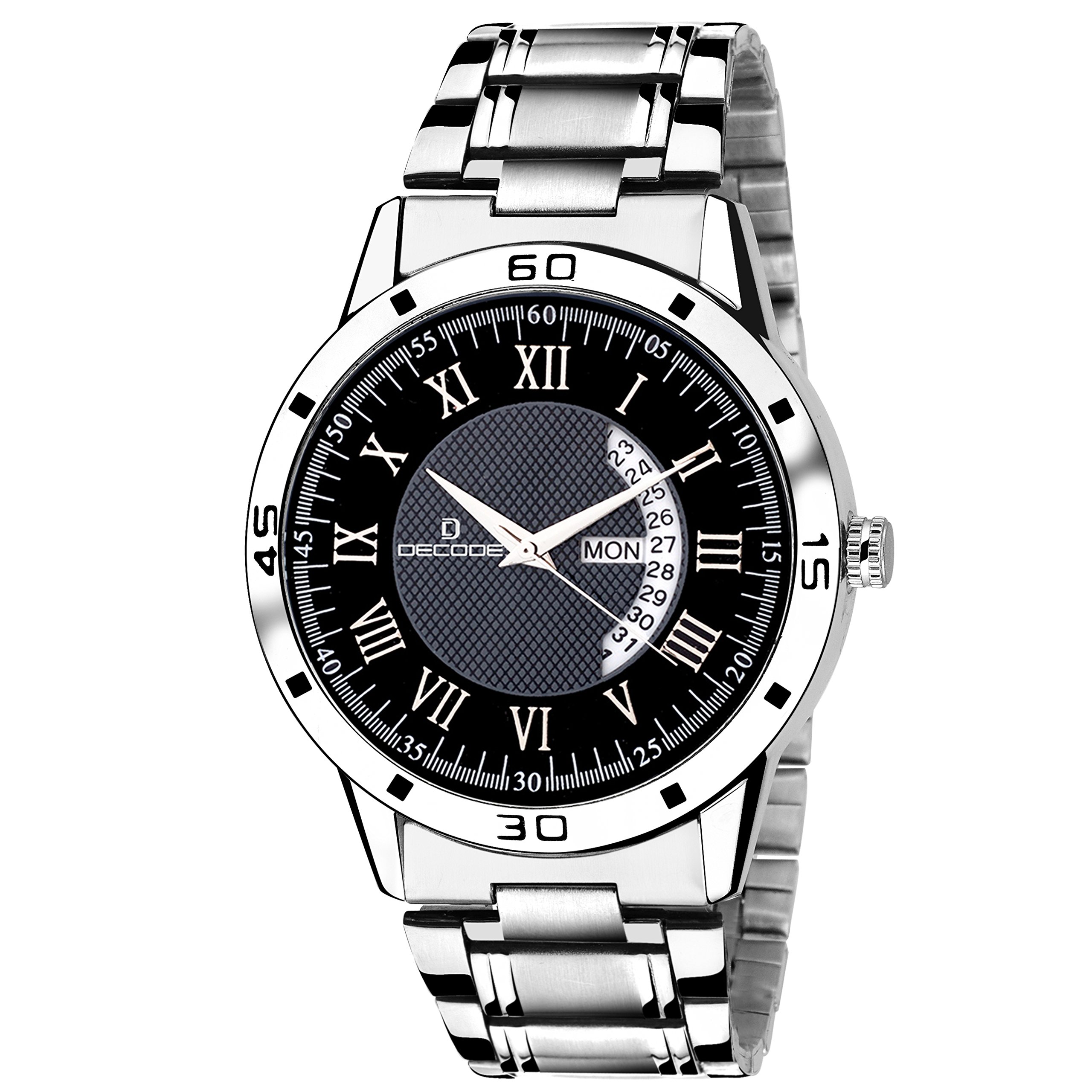 Decode Analogue Black Dial Mens And Boys Watch 5042 Ch