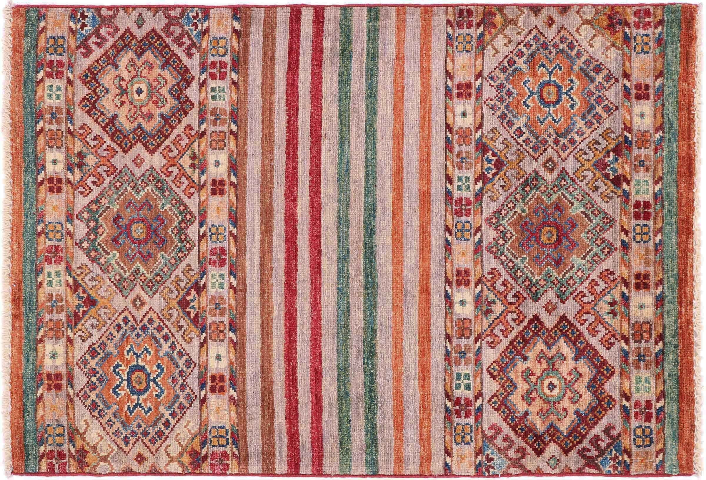 Tapis tissé à la main Ziegler Khorjin beige, l'histoire d'un art nomade chez vous