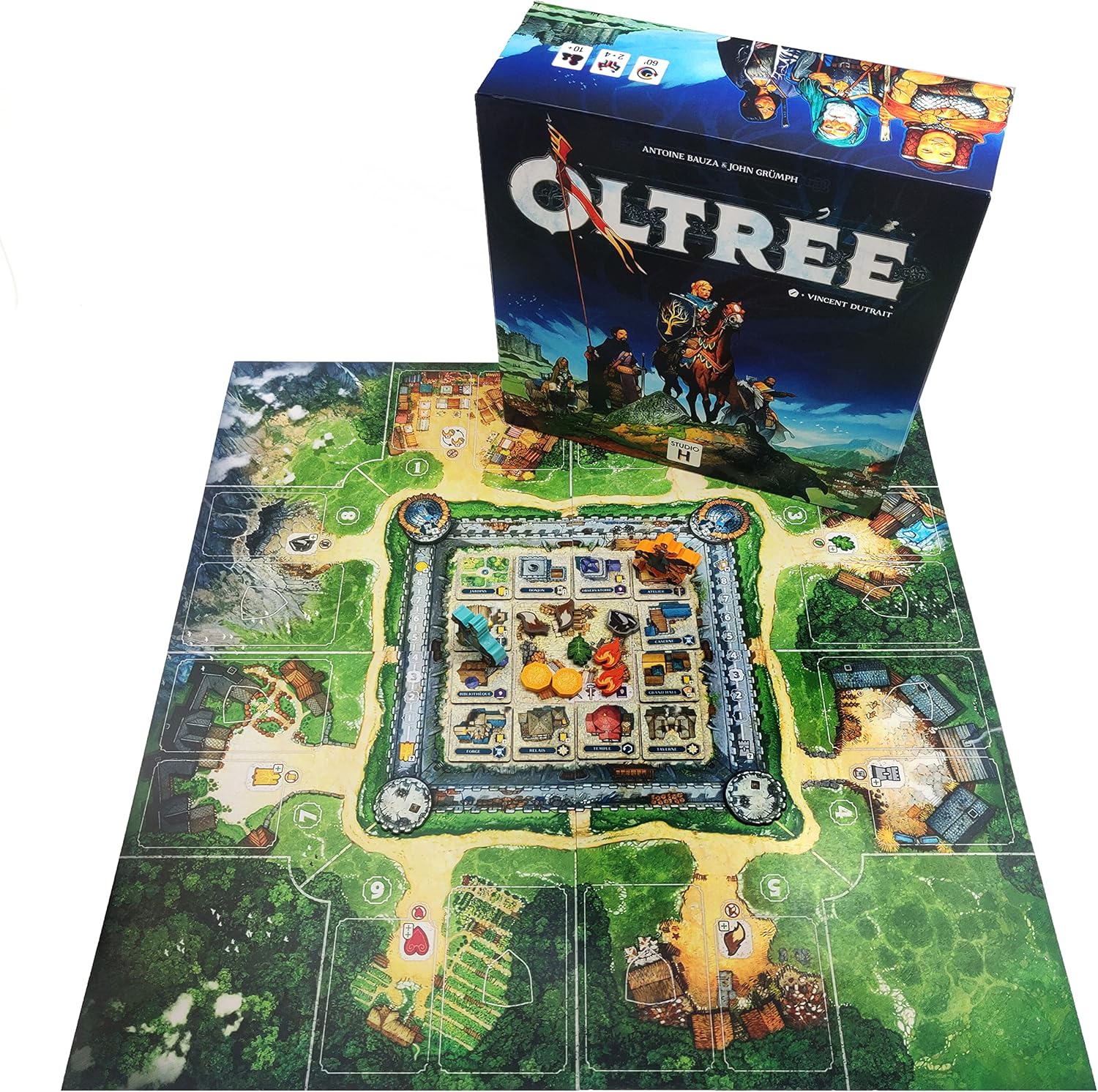 Oltree | Cooperative Strategy Game for Teens and Adults | Ages 8+ | 2 to 4 Players | 60 Minutes