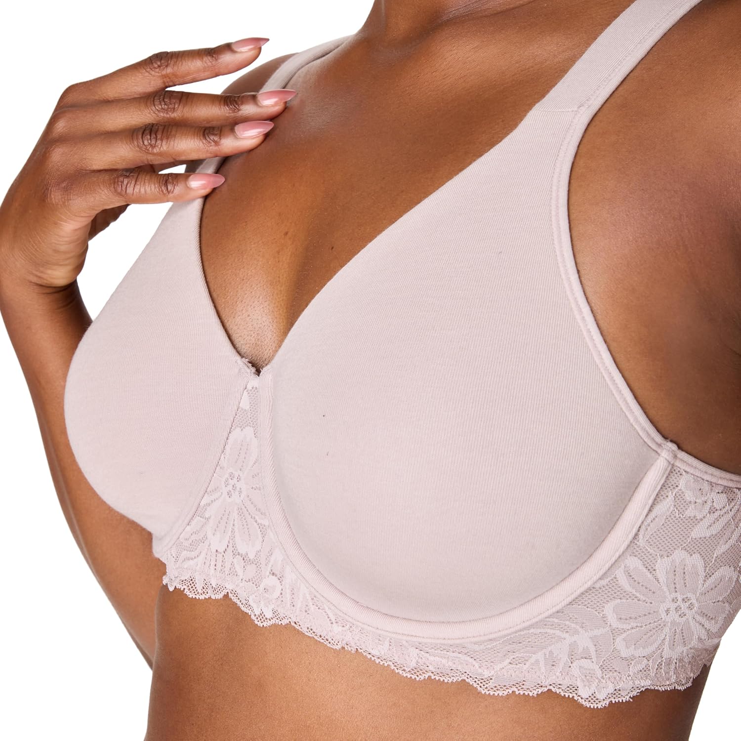 Bali Womens Minimizer Bra, Breathe Underwire S for Women, Full Coverage for Large Bust, Most Comfortable - Image 6