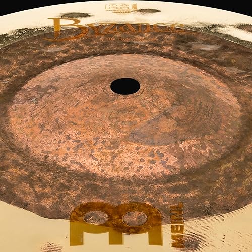 Miniatura 8 de Meinl Cymbals Byzance - Doble chapoteo de 10 pulgadas, fabricado en Turquía, bronce B20 martillado a mano, 2 años de garantía, B10DUS, pulgadas