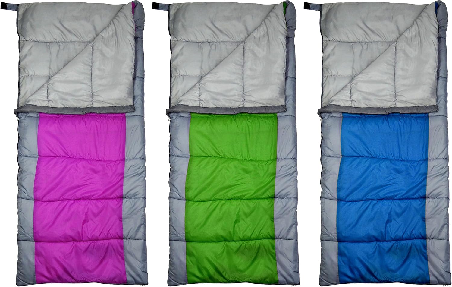 GigaTent Kids Sleeping Bag Set of 3 Sports & Outdoors