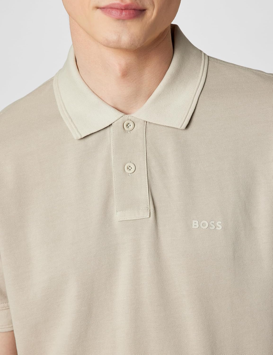 BOSS Men's Basic Short Sleeve Pique Polo Shirt