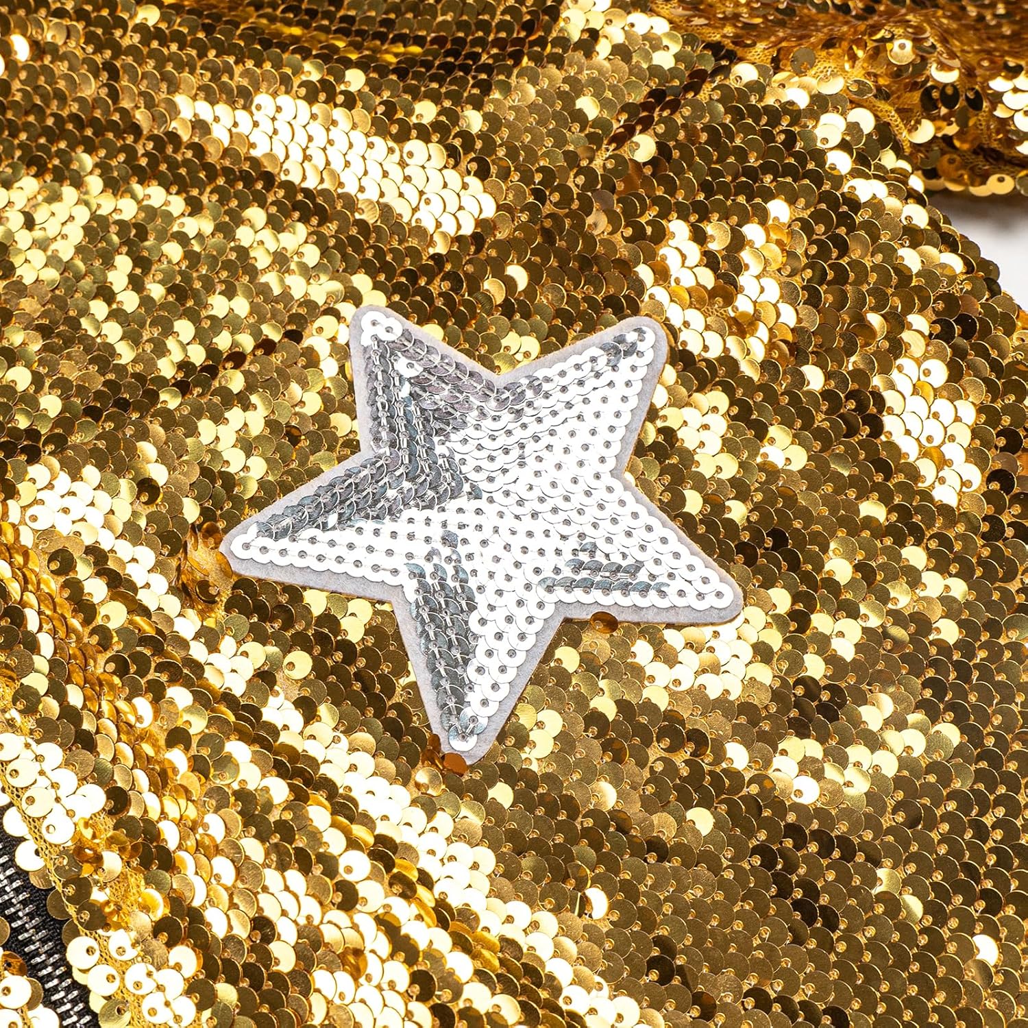 LOLANTA Girls Sequin Jacket, Long Sleeve Kids Bomber Coats with Pockets, Spring Fall Outfits for 4-15 Years - Image 6