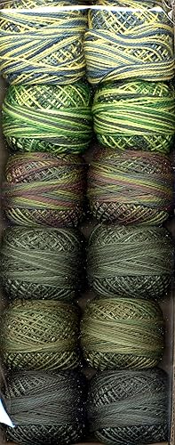 valdani Tamaño 12Perle algodón bordado hilo diseñador Colecciones