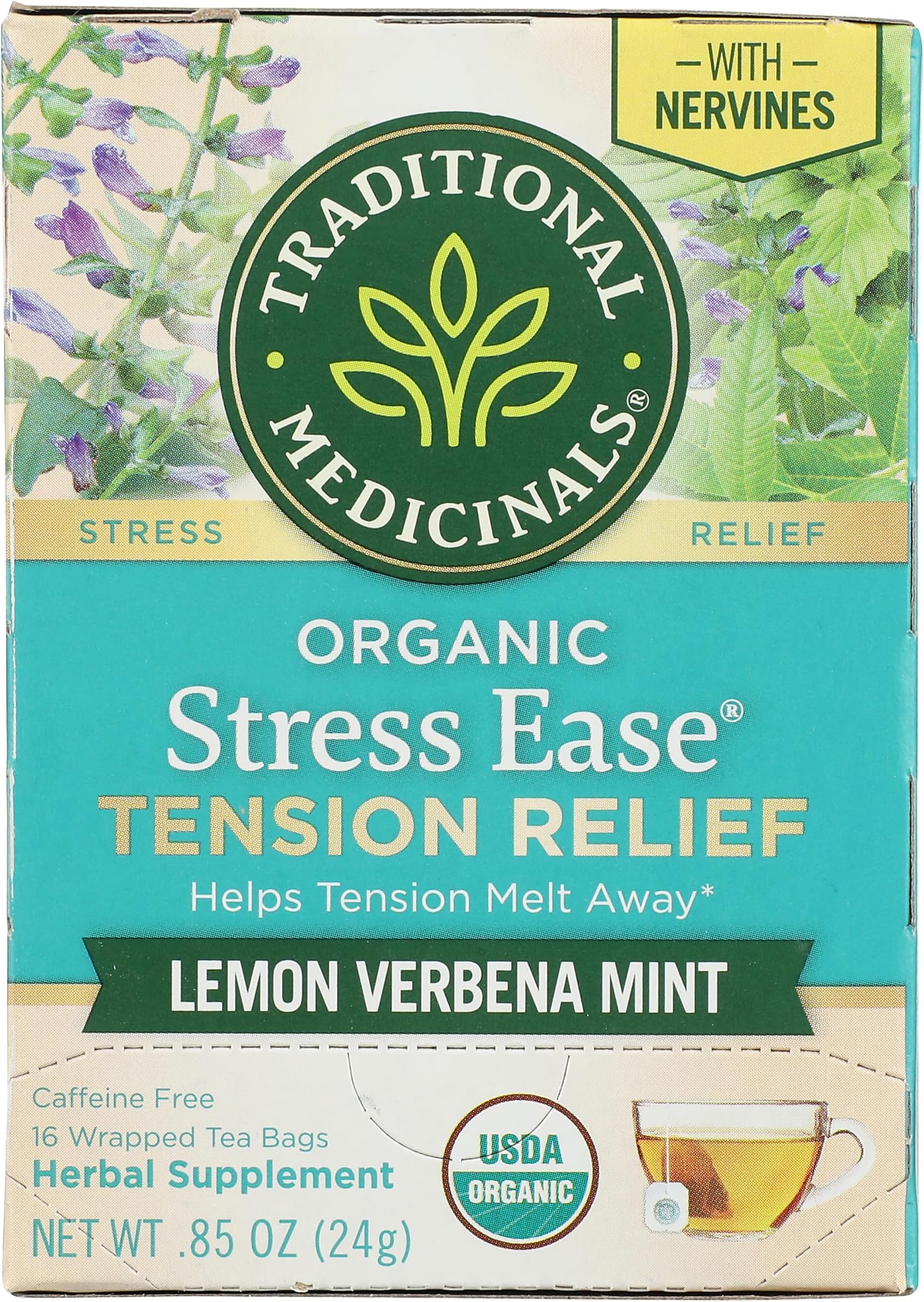TRADITIONAL MEDICINALS Traditional Medicinal Stress Ease, 16 Teabags