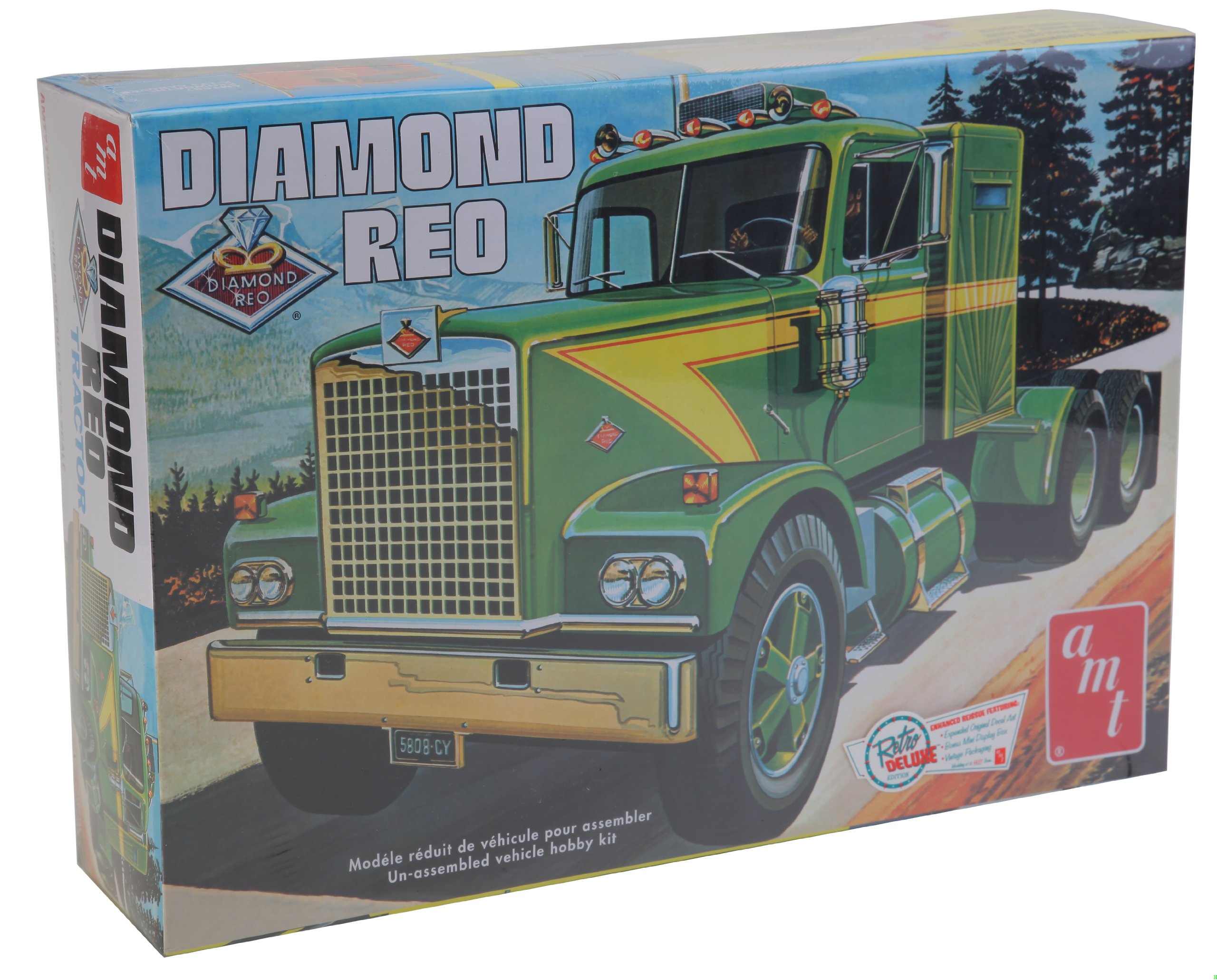 Amazon | AMT 1/25 ダイアモンド・レオ トラクター プラモデル 