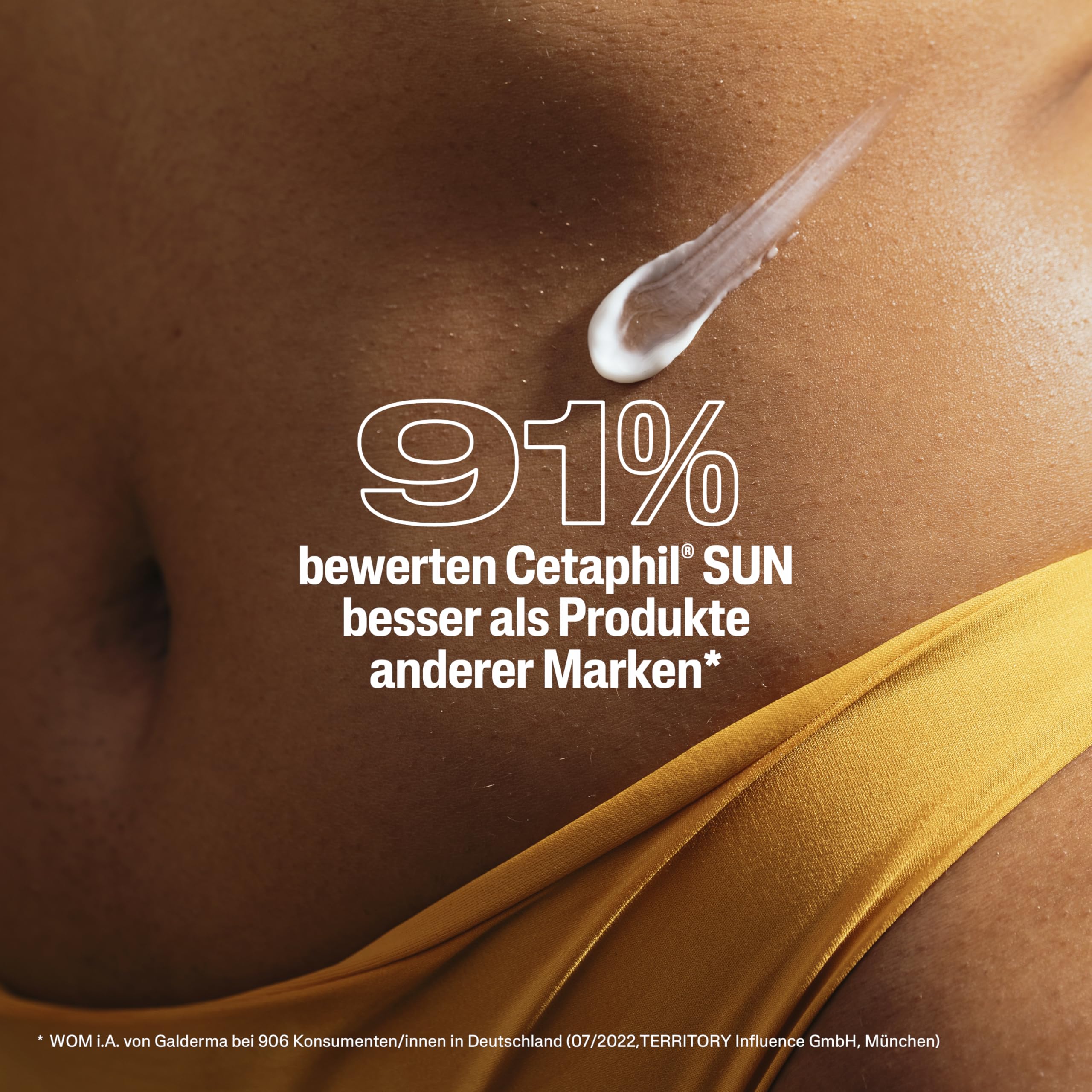 CETAPHIL SUN Liposomale Sonnenlotion SPF 50+, 200ml, Dermatologischer Sonnenschutz für trockene, empfindliche Haut, Sofortiger & hochwirksamer UVA- & UVB-Schutz, Extra wasserresistent, Ohne Duftstoffe