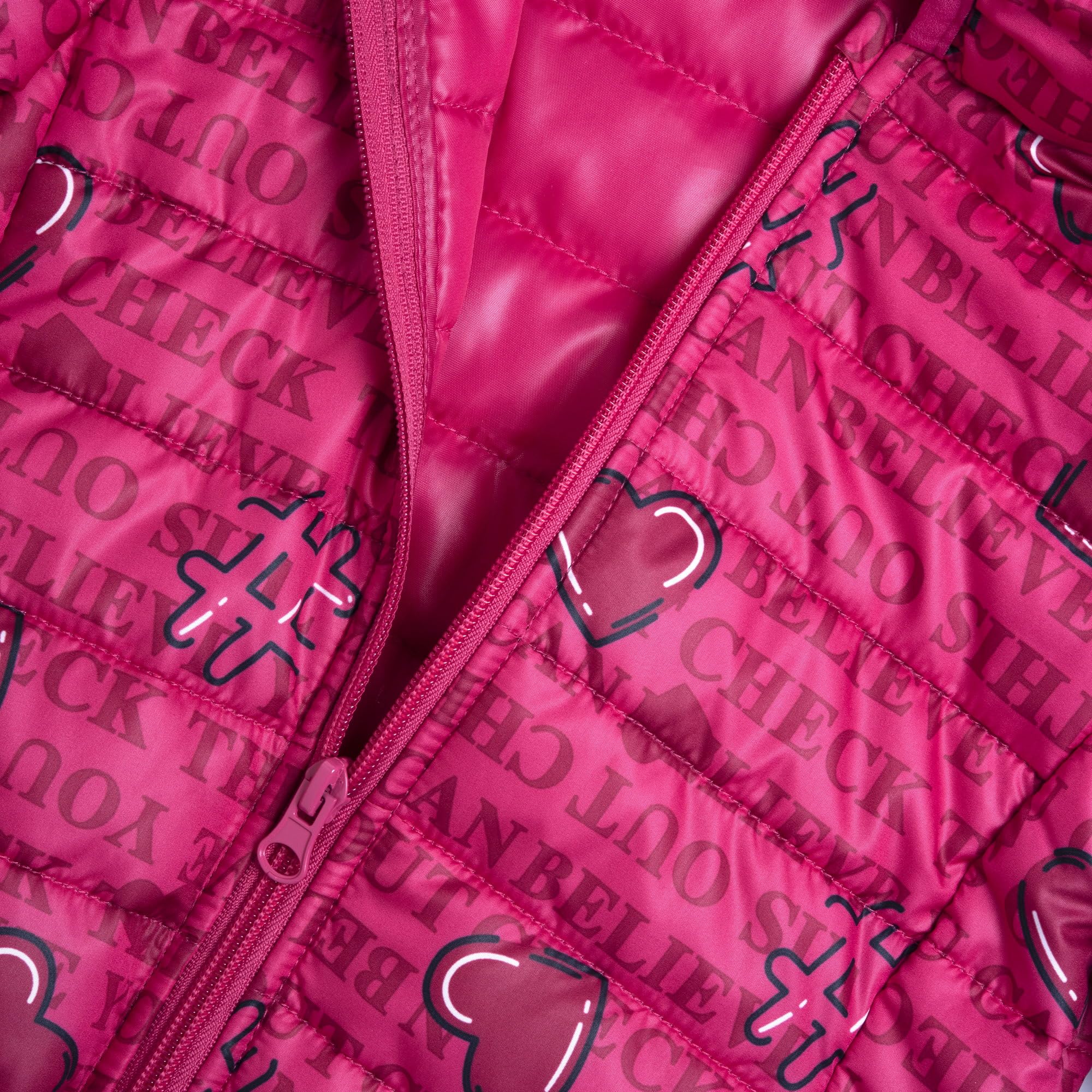 Chicco, Giubbotto Bambina con Cappuccio e Pratica Chiusura a Zip, con Fantasie Moderne e alla Moda, Lavabile in Lavatrice, Abbigliamento Bambina e Ragazza, Designed in Italy