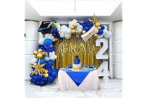 Kozee Graduation Balloons Garland Arch Kit for Class 2024 Decorations