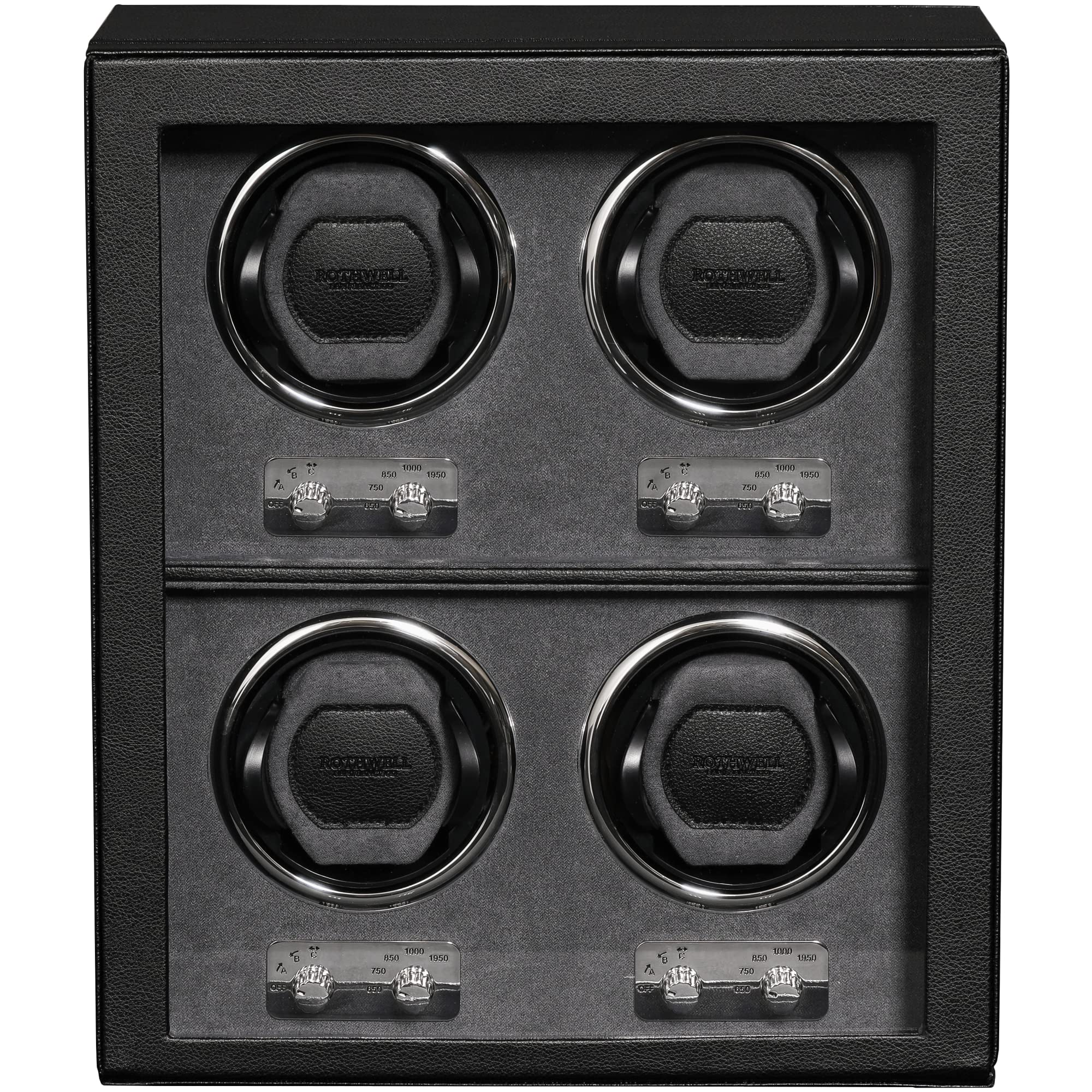 Photo 1 of * only 2 work * 
ROTHWELL 4 Watch Winder for Automatic Watches with Quiet Motor