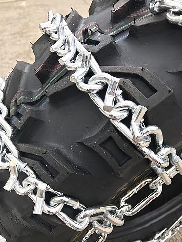 Miniatura 2 de TireChain.com Bombardier Traxter Max 500 XT 26 x 10  12 cadenas de llanta traseras ATV