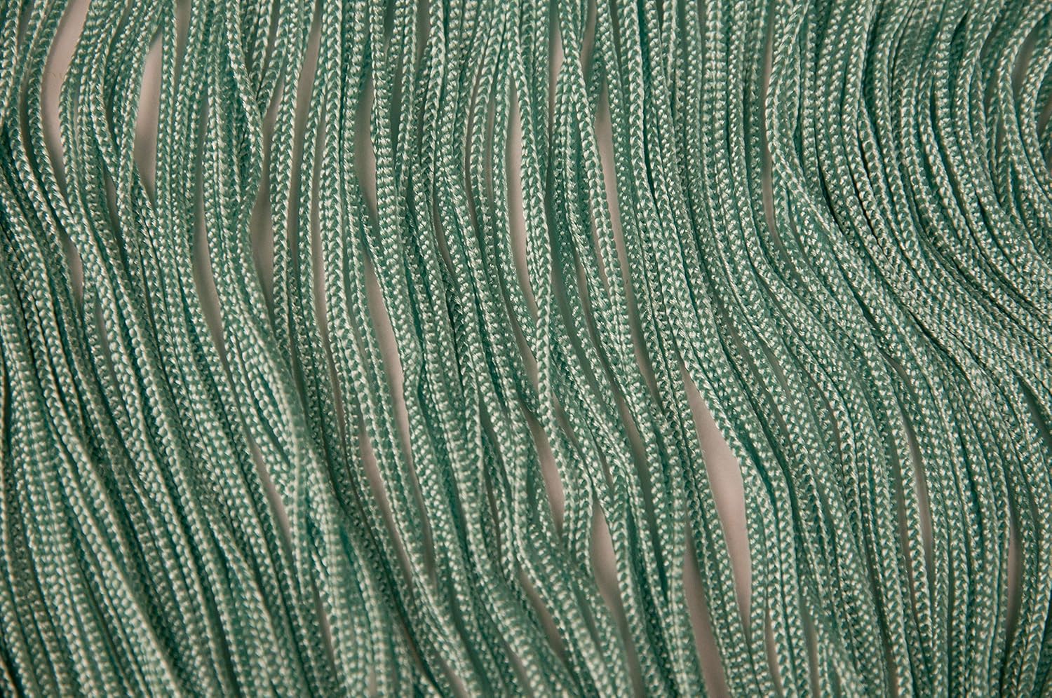 14 Chainette Fringe - 3 Yards - Light Turquoise Green