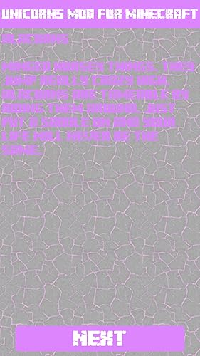 Unicorns Mod for Minecraft PE - The best mod for Minecraft PE which adds a few types of mythological