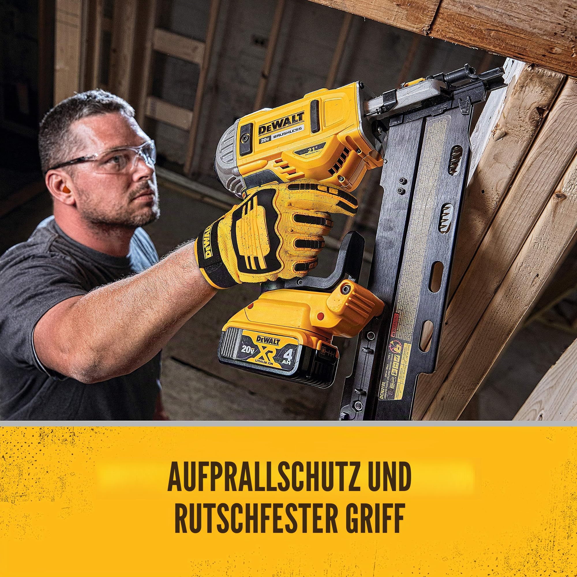 DEWALT Performance Mechaniker-Arbeitshandschuh, Größe XL