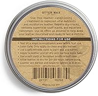 Vista 2 de Nutria Cera piel Salve 5oz all-natural universal acondicionado fabricado en EE. UU