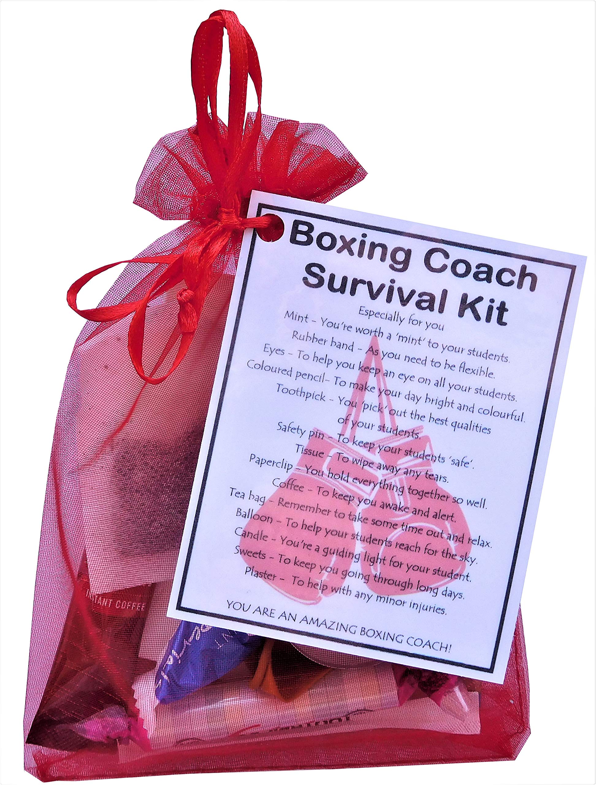 Boxing Coach Survival Kit Gift (Boxing Coach gifts, gift for Boxing Coach, Boxing gift)