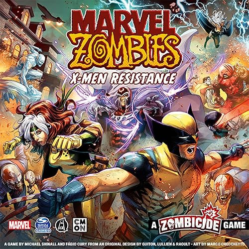 Miniatura 2 de CMON Marvel Zombies - A Zombicide Game: X-Men Resistance - ¡Libera a los superhéroes de X-Men para detener el Apocalipsis Zombi! Juego de estrategia