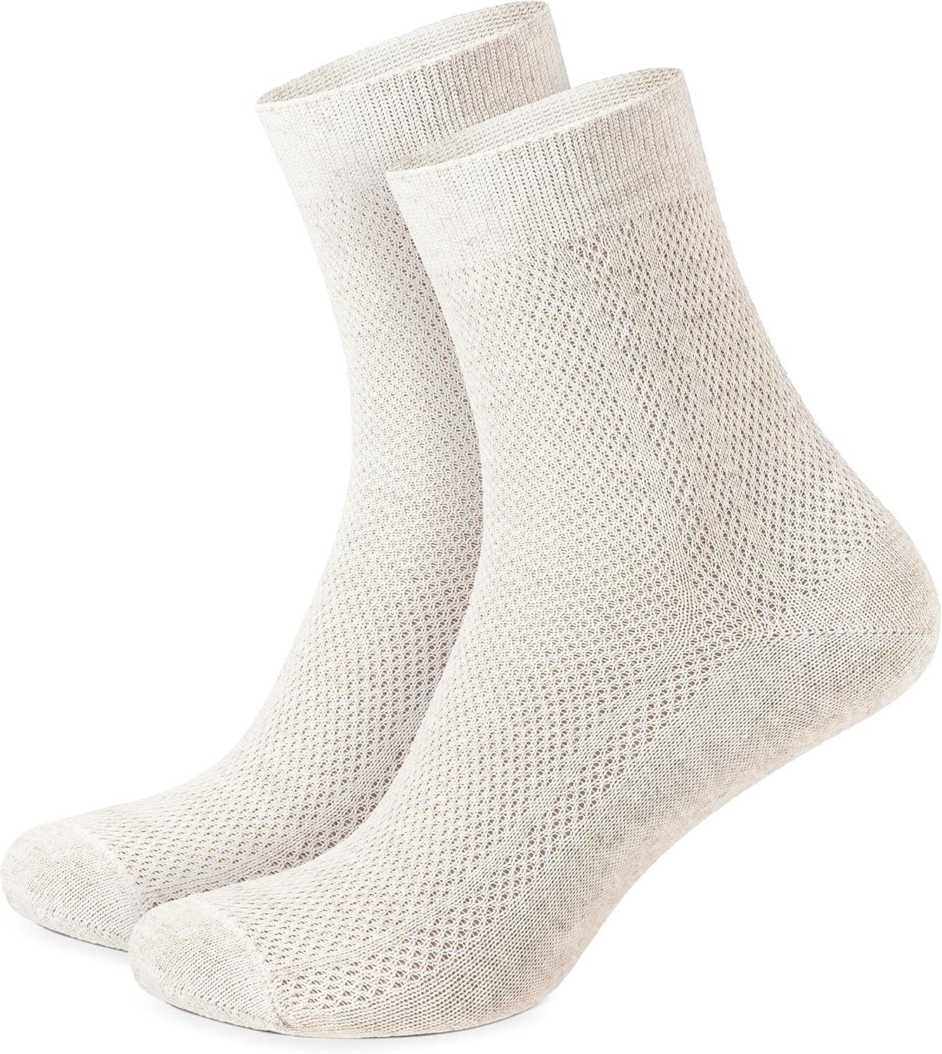 Special Thin Breathable Organic Linen Socks for Men – Pack of 5, Lightweight, Eco-Friendly, and Moisture-Wicking - Image 4