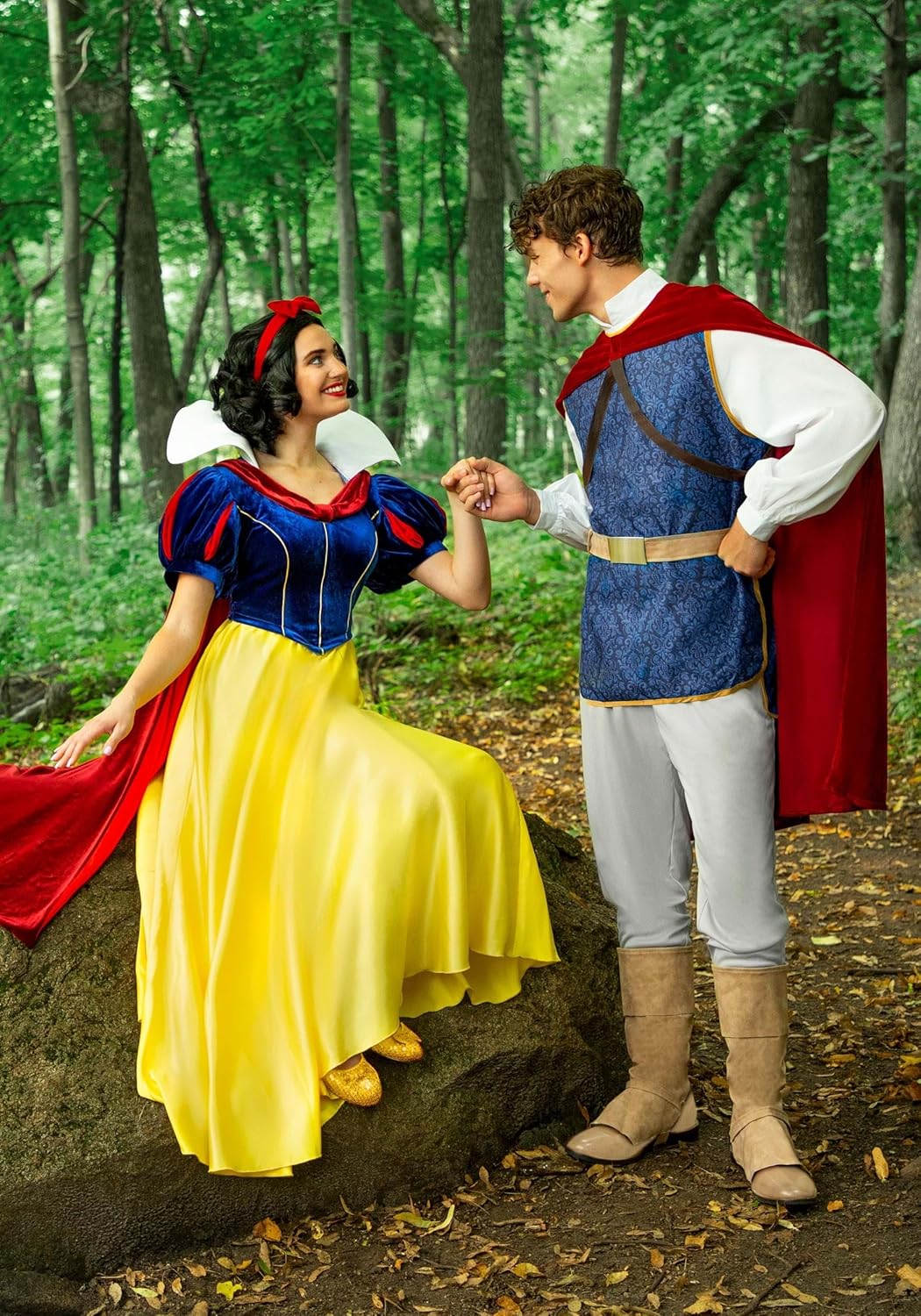 Adult Deluxe Disney Snow White The Prince Halloween Costume for Men | Officially Licensed - Image 4