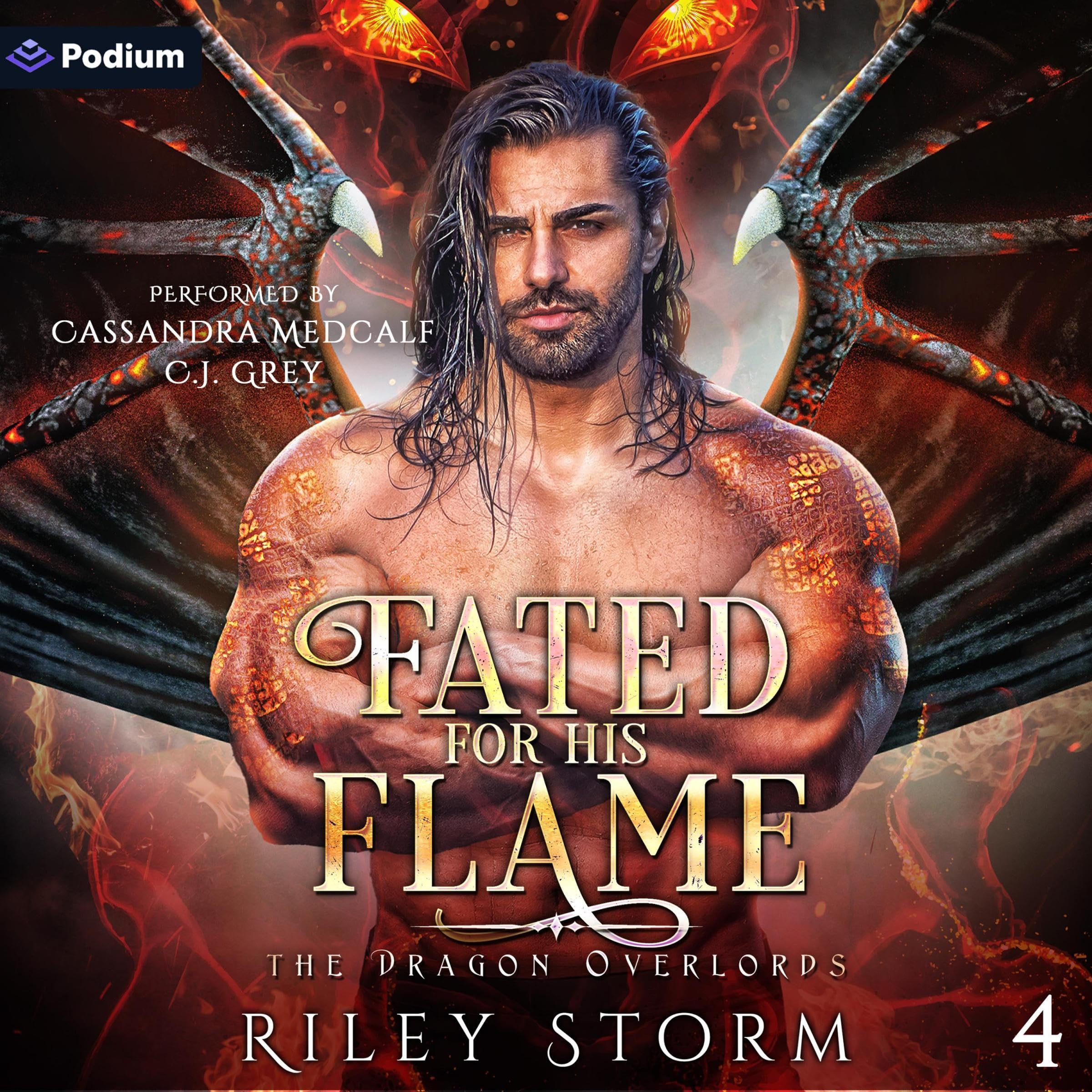Cover art for Fated for His Flame