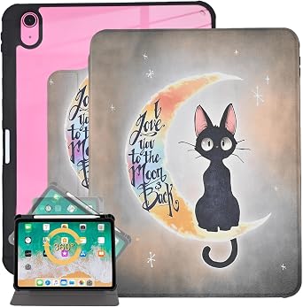 Stand Case for iPad A16 11th Generation, iPad 10th Gen with Pencil Holder