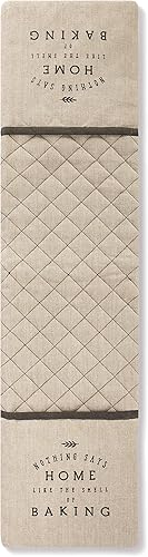 Smell of Baking Natural Brown 30 x 8 pulgadas, algodón y poliéster doble guante de horno