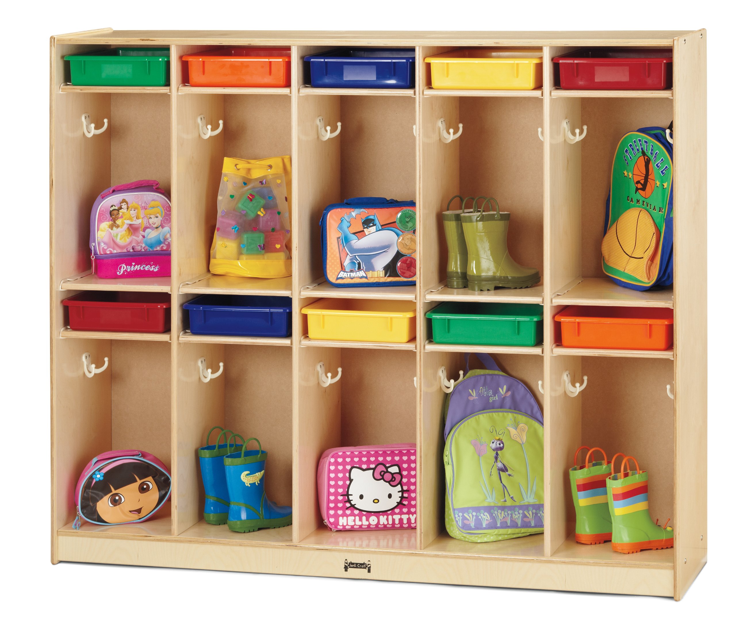 Jonti-Craft 6680JC Take Home Center Without Storage Bins - Kids Classroom Coat Locker