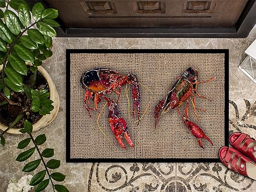 Miniatura 3 de Caroline's Treasures 8739MAT - Tapete para puerta delantera, 18 x 27 pulgadas, para interiores y exteriores, para entrada, antideslizante, lavable,