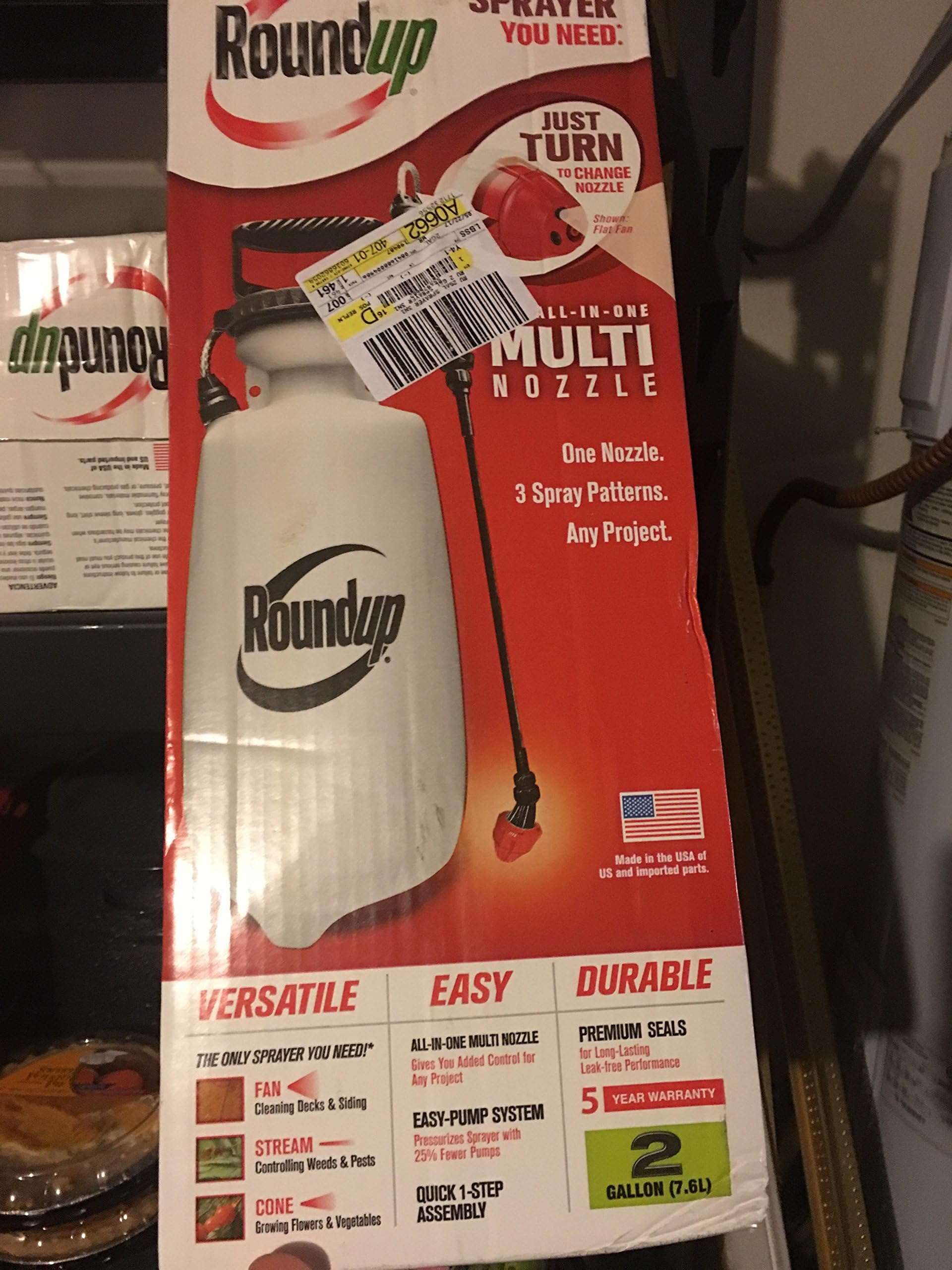 190487 2 Gallon Roundup Sprayer, Plain