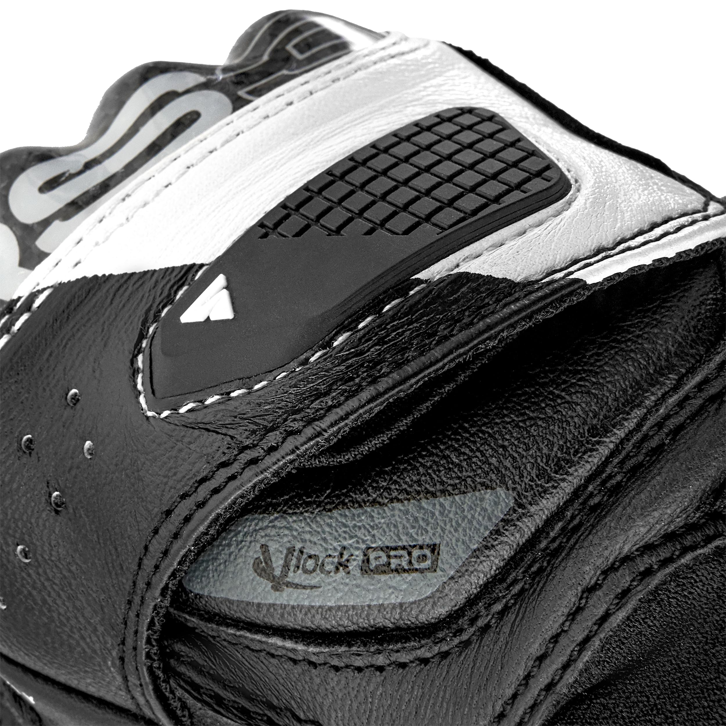 SHIMA RS-3 Motorrad Handschuhe Damen Leder Lange Sommer Motorradhandschuhe Schutz Touchscreen Touren Lederhandschuhe Motorcycle Belüftet Verstärkt Scheibenwischer (Damen, Rosa, XS)