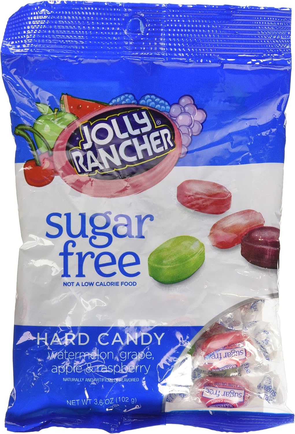 Jolly Rancher Sugar Free Hard Candy, 3. 6Ounce (Pack of 3) Amazon.co