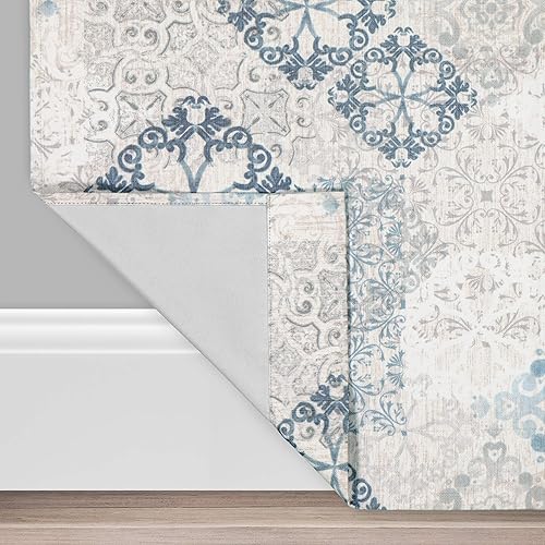 Miniatura 3 de Eclipse Martina Medallion - Cortinas opacas con aislamiento térmico y ojales en la parte superior para dormitorio, panel individual, 40 x 108